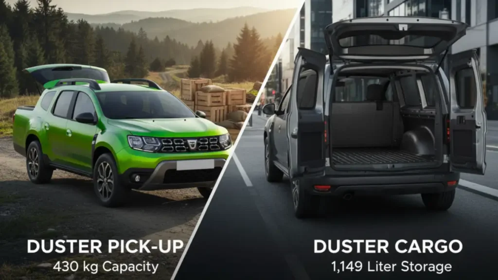 Duster Pick-Up and Cargo Versions Launched