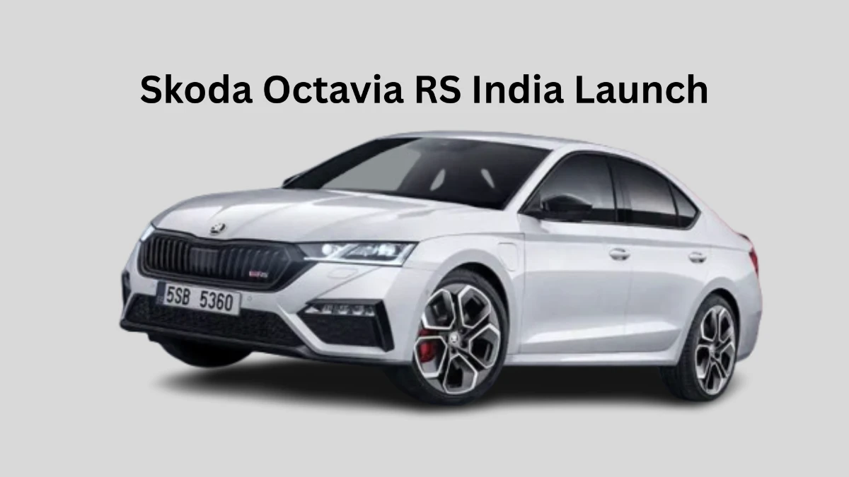 Skoda Octavia RS India Launch