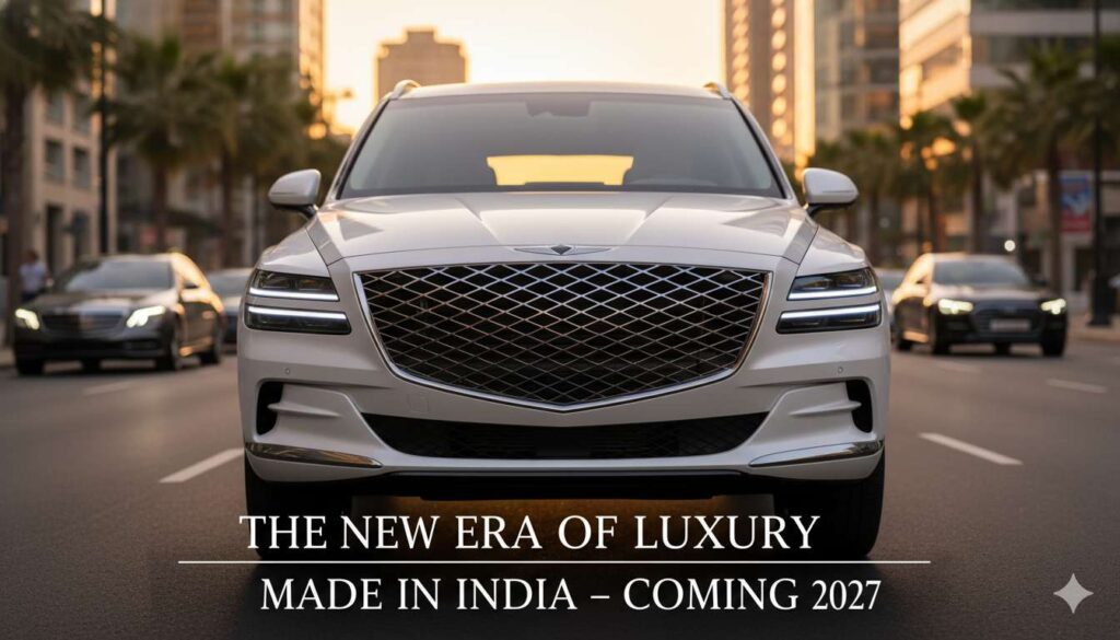 2027 से भारत में बनेगी Hyundai Genesis लग्जरी कारें