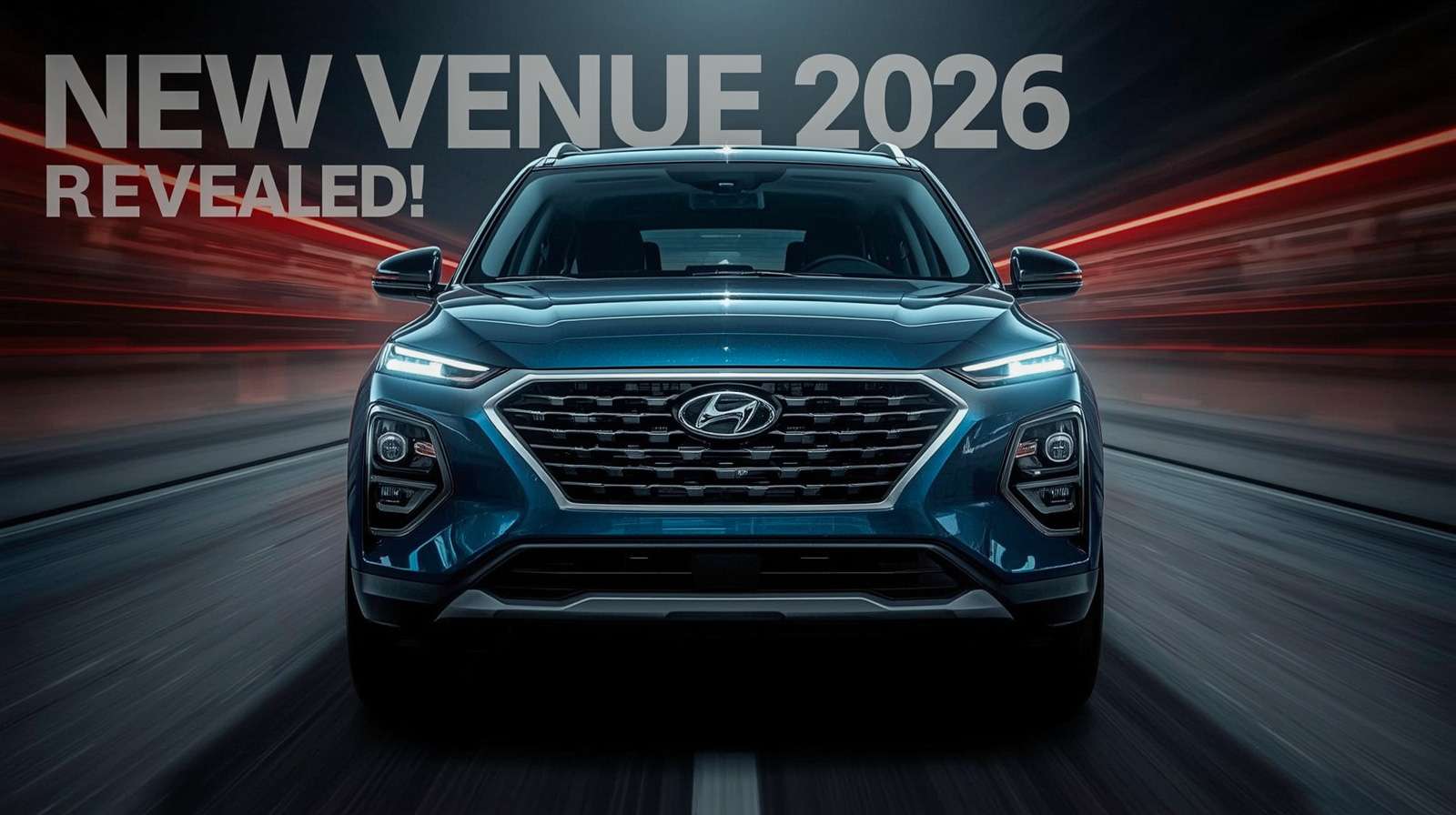 New Hyundai Venue 2026 लॉन्च से पहले पहली झलक हुई जारी
