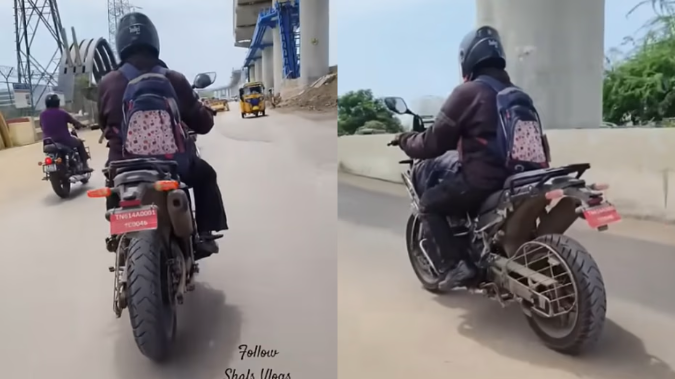 RE Himalayan 750 Alloy Variant Spied
