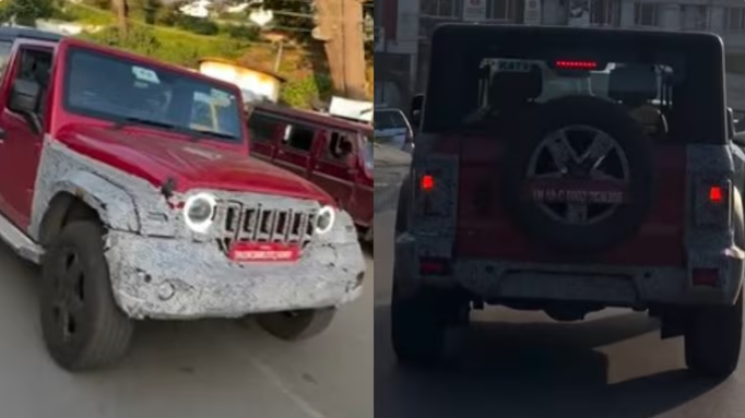 2026 Mahindra Thar Roxx Spied Testing