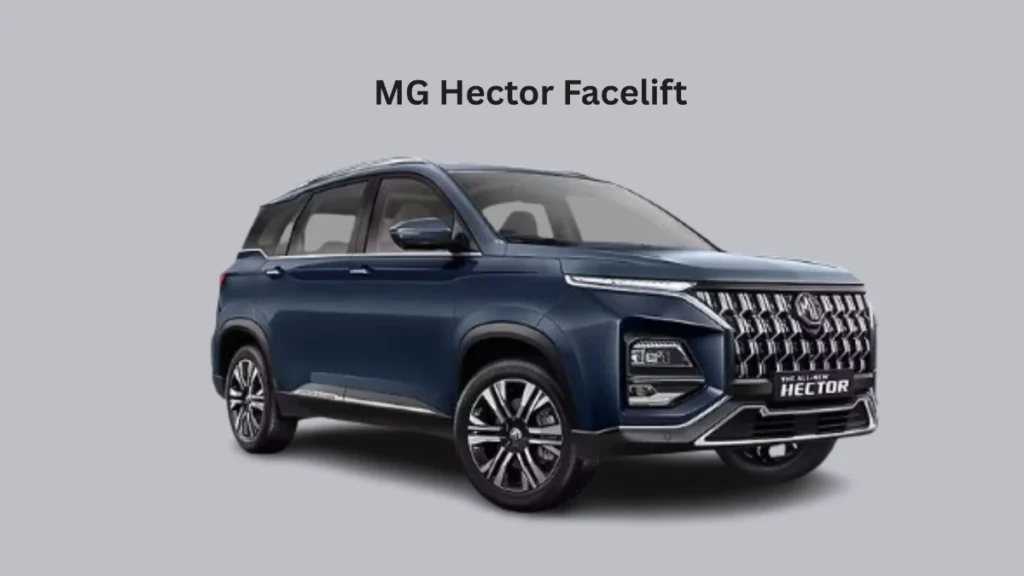 mg hector facelift